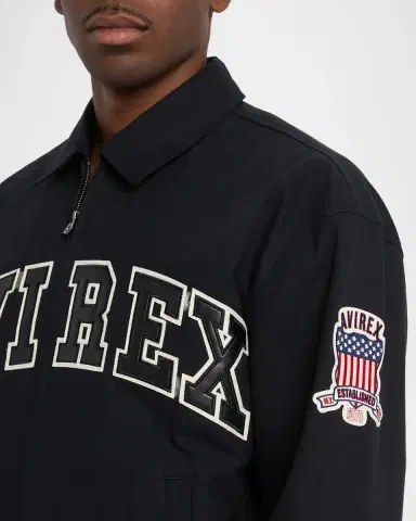 Avirex Men's A2 Cotton Twill Shirt Jacket | Thumbnail 5 Avirex Men's A2 Cotton Twill Shirt Jacket | Thumbnail 5