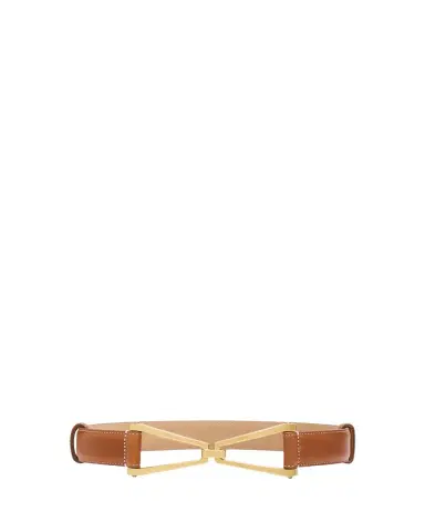 Veronica Beard V Leather Belt | Thumbnail 1 Veronica Beard V Leather Belt | Thumbnail 1