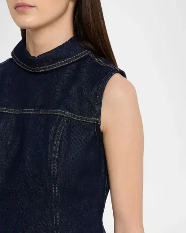 Et Ochs Winslow Cotton Denim Mini Dress | Thumbnail 5 Et Ochs Winslow Cotton Denim Mini Dress | Thumbnail 5
