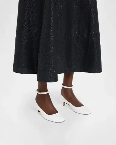 TOTEME Patent Leather Anklet Pumps | Thumbnail 2 TOTEME Patent Leather Anklet Pumps | Thumbnail 2