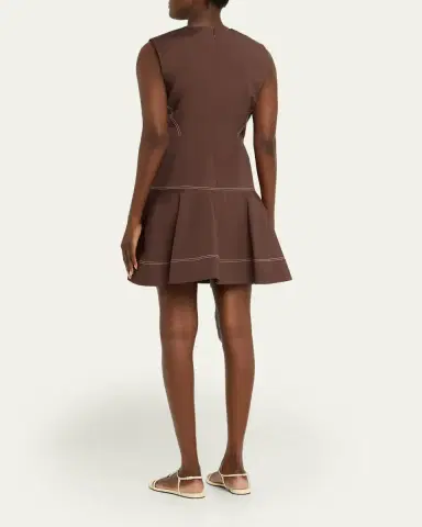 Veronica Beard Karrigan Sleeveless Mini Dress | Thumbnail 3 Veronica Beard Karrigan Sleeveless Mini Dress | Thumbnail 3
