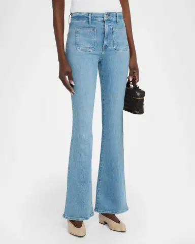 Veronica Beard Beverly High-Rise Skinny Flare Jeans | Thumbnail 3 Veronica Beard Beverly High-Rise Skinny Flare Jeans | Thumbnail 3