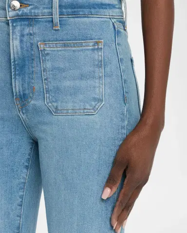 Veronica Beard Beverly High-Rise Skinny Flare Jeans | Thumbnail 4 Veronica Beard Beverly High-Rise Skinny Flare Jeans | Thumbnail 4