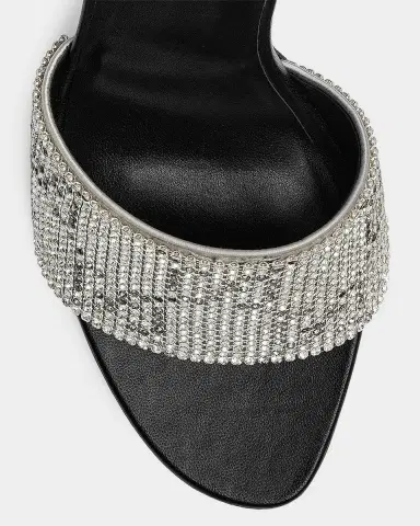 Gucci Bombshell 115mm Crystal-Embellished Mesh Stiletto Sandals | Thumbnail 3 Gucci Bombshell 115mm Crystal-Embellished Mesh Stiletto Sandals | Thumbnail 3