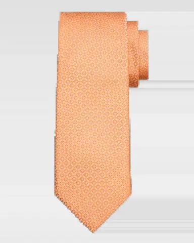 Stefano Ricci Men's Micro-Geometric Jacquard Silk Tie | Thumbnail 2 Stefano Ricci Men's Micro-Geometric Jacquard Silk Tie | Thumbnail 2