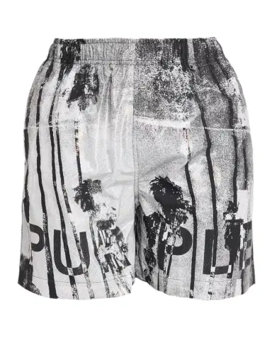 PURPLE Men's All-Round Palm Logo Pull-On Shorts | Thumbnail 1 PURPLE Men's All-Round Palm Logo Pull-On Shorts | Thumbnail 1