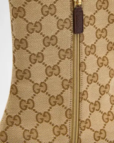 Gucci 55mm GG Canvas Ankle Boots | Thumbnail 5 Gucci 55mm GG Canvas Ankle Boots | Thumbnail 5