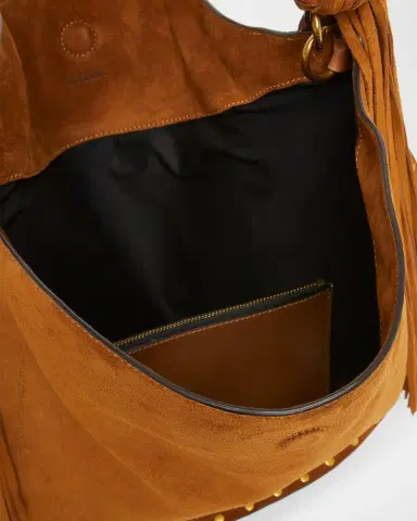 Isabel Marant Oskan Studded Suede Hobo Bag | Thumbnail 4 Isabel Marant Oskan Studded Suede Hobo Bag | Thumbnail 4