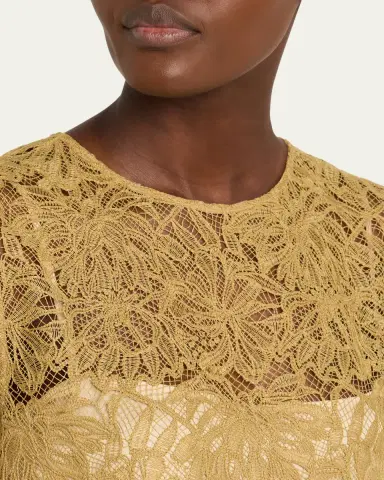 Vince Sleeveless Floral Lace Top | Thumbnail 5 Vince Sleeveless Floral Lace Top | Thumbnail 5