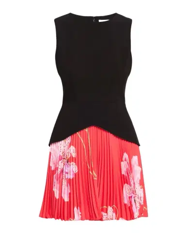 Milly Haddy Cady & Floral-Print Chiffon Mini Dress | Thumbnail 1 Milly Haddy Cady & Floral-Print Chiffon Mini Dress | Thumbnail 1