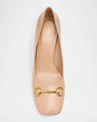 Gucci 85mm Zhora Horsebit Leather Pumps | Thumbnail 3 Gucci 85mm Zhora Horsebit Leather Pumps | Thumbnail 3