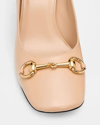 Gucci 85mm Zhora Horsebit Leather Pumps | Thumbnail 4 Gucci 85mm Zhora Horsebit Leather Pumps | Thumbnail 4