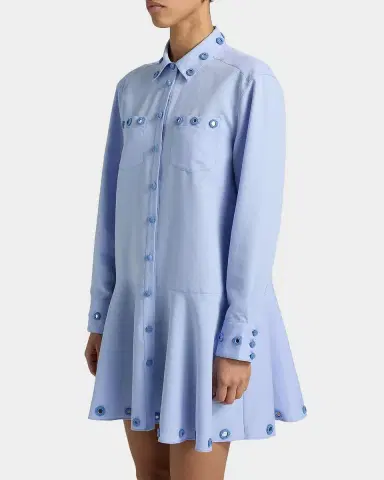 Cinq à Sept Giulia Crochet Mirrors Mini Dress | Thumbnail 6 Cinq à Sept Giulia Crochet Mirrors Mini Dress | Thumbnail 6