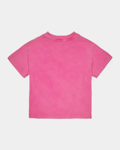 Palm Angels Girl 's Faded Curved Logo T-Shirt, Size 4-12 | Thumbnail 2 Palm Angels Girl 's Faded Curved Logo T-Shirt, Size 4-12 | Thumbnail 2