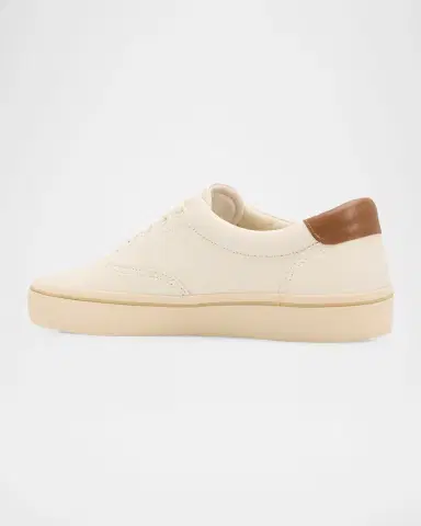 Vince Men's Seaside Leather Low-Top Sneakers | Thumbnail 2 Vince Men's Seaside Leather Low-Top Sneakers | Thumbnail 2