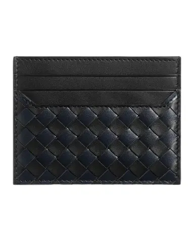 Bottega Veneta Men 's Intrecciato Piccolo Leather Card Case | Thumbnail 1 Bottega Veneta Men 's Intrecciato Piccolo Leather Card Case | Thumbnail 1