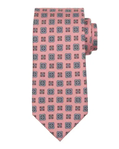 Brioni Men's Medallion Silk Tie | Thumbnail 1 Brioni Men's Medallion Silk Tie | Thumbnail 1