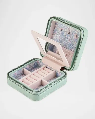 Wolf x Liberty Small Travel Zip Jewelry Case | Thumbnail 6 Wolf x Liberty Small Travel Zip Jewelry Case | Thumbnail 6