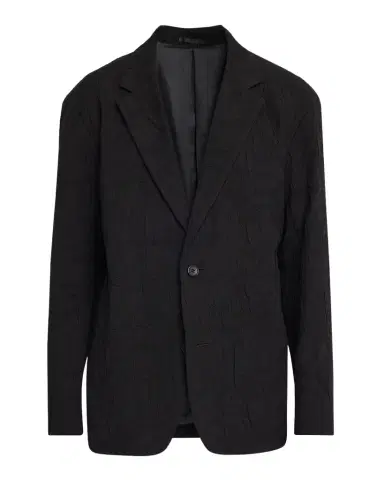 IM MEN Men's Shrink Jacquard Single-Breasted Blazer | Thumbnail 1 IM MEN Men's Shrink Jacquard Single-Breasted Blazer | Thumbnail 1