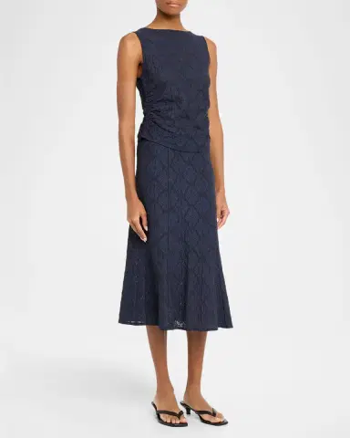 Veronica Beard Massimo Lace Midi Skirt | Thumbnail 2 Veronica Beard Massimo Lace Midi Skirt | Thumbnail 2