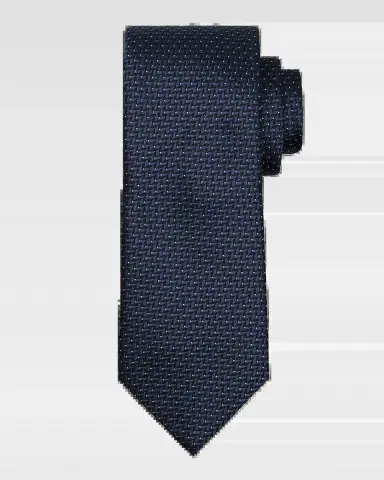Brioni Men's Woven Herringbone Silk Tie | Thumbnail 2 Brioni Men's Woven Herringbone Silk Tie | Thumbnail 2