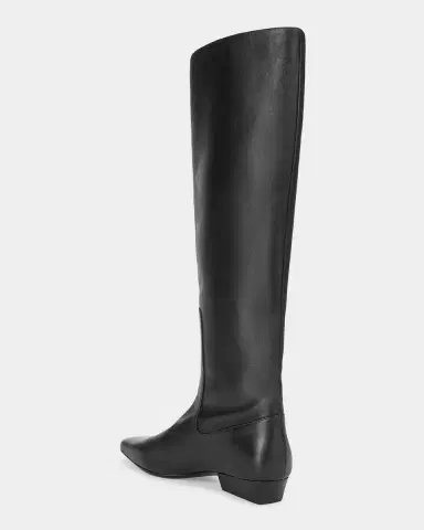 Staud Wally Leather Flat Knee-High Boots | Thumbnail 2 Staud Wally Leather Flat Knee-High Boots | Thumbnail 2
