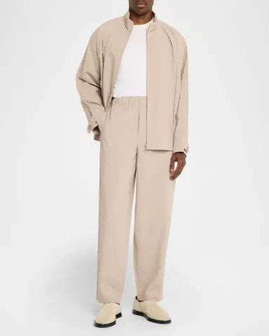 IM MEN Men 's Flat Foldable Zip-Front Jacket | Thumbnail 2 IM MEN Men 's Flat Foldable Zip-Front Jacket | Thumbnail 2