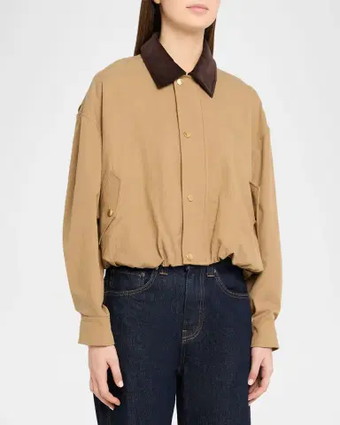 FRAME The Cord Collar Jacket | Thumbnail 4 FRAME The Cord Collar Jacket | Thumbnail 4