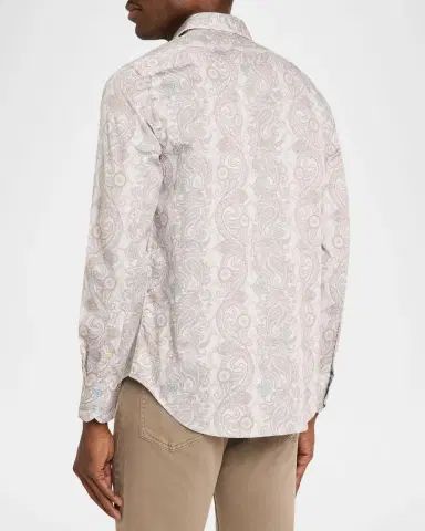 Robert Graham Men 's Auberry Stretch Paisley Sport Shirt | Thumbnail 3 Robert Graham Men 's Auberry Stretch Paisley Sport Shirt | Thumbnail 3