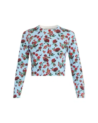 ALICE + OLIVIA Carson Printed Cardigan | Thumbnail 1 ALICE + OLIVIA Carson Printed Cardigan | Thumbnail 1