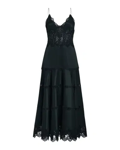Retrofête Leilani Embroidered A-Line Midi Dress | Thumbnail 1 Retrofête Leilani Embroidered A-Line Midi Dress | Thumbnail 1