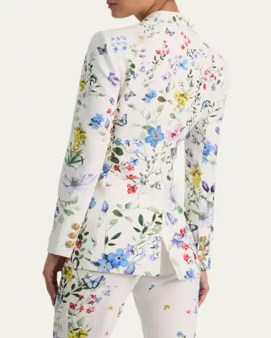 ALICE + OLIVIA Breann Long Fitted Blazer | Thumbnail 3 ALICE + OLIVIA Breann Long Fitted Blazer | Thumbnail 3