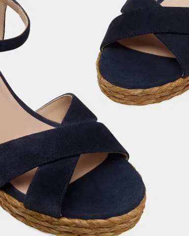Stuart Weitzman 80mm Dayna Suede Espadrille Platform Sandals | Thumbnail 2 Stuart Weitzman 80mm Dayna Suede Espadrille Platform Sandals | Thumbnail 2
