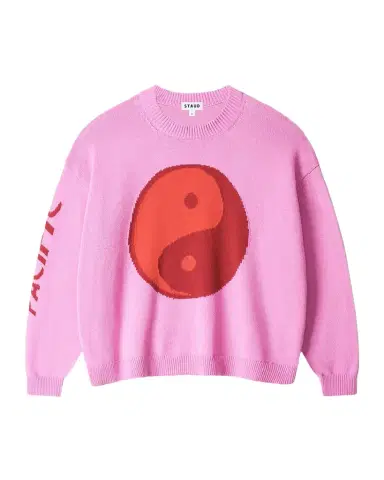 STAUD Giada Yin-Yang Sweater | Thumbnail 1 STAUD Giada Yin-Yang Sweater | Thumbnail 1