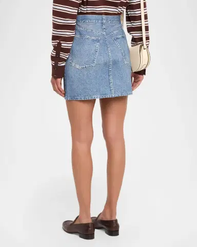 Rag & Bone rb Miramar Ponte Mini Skirt | Thumbnail 3 Rag & Bone rb Miramar Ponte Mini Skirt | Thumbnail 3