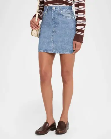 Rag & Bone rb Miramar Ponte Mini Skirt | Thumbnail 4 Rag & Bone rb Miramar Ponte Mini Skirt | Thumbnail 4