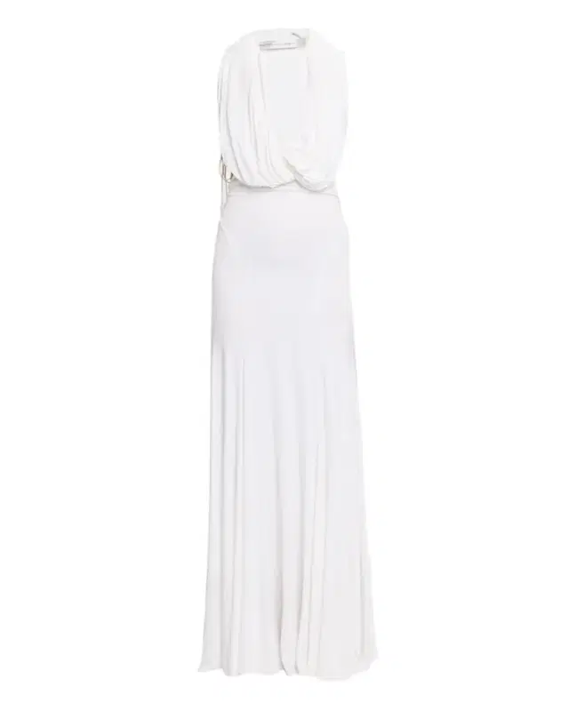 Interlock Jersey Draped Dress Interlock Jersey Draped Dress