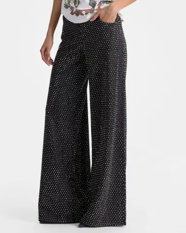 ALICE + OLIVIA Amazing Low-Rise Embellished Jeans | Thumbnail 6 ALICE + OLIVIA Amazing Low-Rise Embellished Jeans | Thumbnail 6