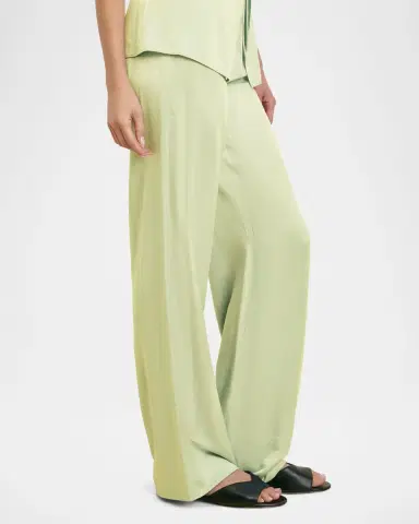 Favorite Daughter The Everything Satin Pants | Thumbnail 4 Favorite Daughter The Everything Satin Pants | Thumbnail 4
