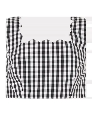Milly Mia Scalloped Gingham Crop Top | Thumbnail 2 Milly Mia Scalloped Gingham Crop Top | Thumbnail 2