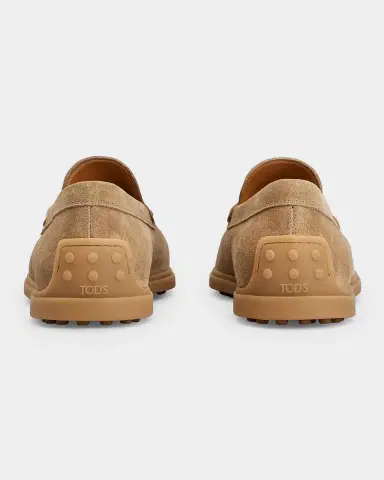 Tod's Men's Suede Slipper Loafers | Thumbnail 2 Tod's Men's Suede Slipper Loafers | Thumbnail 2