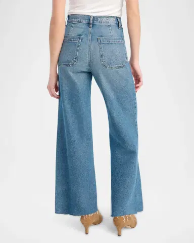 Favorite Daughter The Mischa Shortie High-Rise Wide-Leg Jeans | Thumbnail 3 Favorite Daughter The Mischa Shortie High-Rise Wide-Leg Jeans | Thumbnail 3