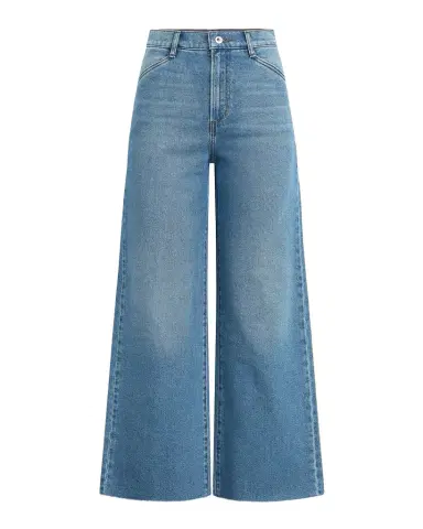 Favorite Daughter The Mischa Shortie High-Rise Wide-Leg Jeans | Thumbnail 1 Favorite Daughter The Mischa Shortie High-Rise Wide-Leg Jeans | Thumbnail 1