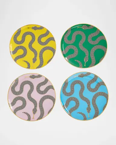 Jonathan Adler Eden Small Plates, Set of 4 | Thumbnail 3 Jonathan Adler Eden Small Plates, Set of 4 | Thumbnail 3