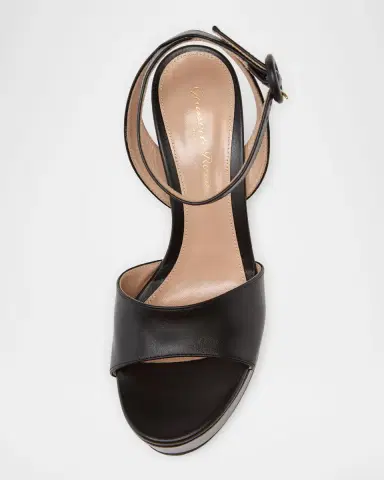 Gianvito Rossi 70MM Leather Platform Sandals | Thumbnail 3 Gianvito Rossi 70MM Leather Platform Sandals | Thumbnail 3