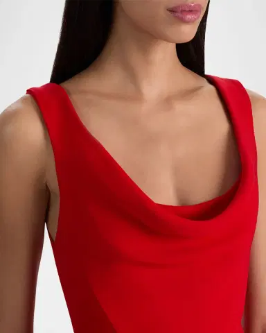 ALICE + OLIVIA Estrella Draped Mini Dress | Thumbnail 5 ALICE + OLIVIA Estrella Draped Mini Dress | Thumbnail 5