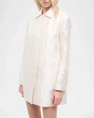 STAUD Halton Metallic Brocade Jacket | Thumbnail 5 STAUD Halton Metallic Brocade Jacket | Thumbnail 5