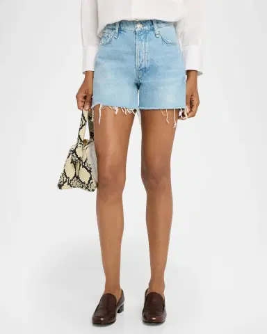 rag & bone Vintage Cut-Off Denim Shorts | Thumbnail 4 rag & bone Vintage Cut-Off Denim Shorts | Thumbnail 4