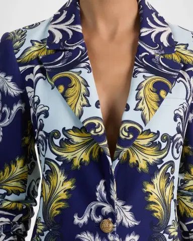 ALICE + OLIVIA Hope Clean Fitted Blazer | Thumbnail 5 ALICE + OLIVIA Hope Clean Fitted Blazer | Thumbnail 5