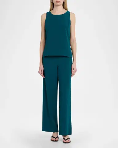Misook Mid-Rise Straight-Leg Pants | Thumbnail 2 Misook Mid-Rise Straight-Leg Pants | Thumbnail 2